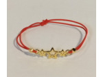 Bracelet élastique doré/étoiles