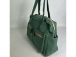 Farfouillette Sac Shopping En Velours Celadon