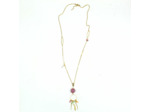 Collier long pampilles Yuna