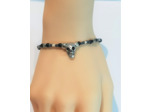 Bracelet PR tête de mort