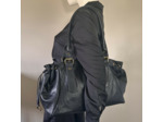 Farfouillette Sac Shopping Effet Grainé Noir