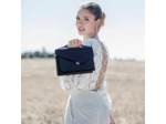 Lancaster Zoé x Lancaster Sac Trotteur Anna 480-010 Noir Croco