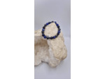 Bracelet lapis lazuli larvikite oeil de tigre bleu OLPA2116