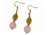 BOUCLES ÉLÉNA QUARTZ ROSE