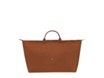 Longchamp Le Pliage Green Sac De Voyage M Cognac