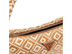 Guess Rianee Sac Epaule Raphia Cognac
