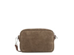 Lancaster Suède Sac Trotteur 2 Compartiments 480-065 Chataigne