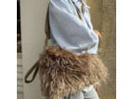 Pochette en Fourrure Le Voyage en Panier