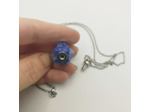 Collier bouteille de parfum lapis lazuli