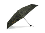 Isotoner Parapluie compact Mini Slim Manuel Zèbre Kaki