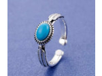 Bague turquoise en argent