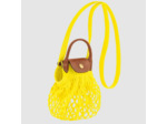 Longchamp Le Pliage Filet Sac Porté Travers XS Citron