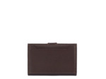 Lancaster Sierra Porte Cartes En Cuir Grainé 138-011 Marron Foncé