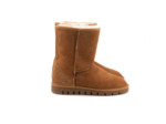 Boots camel en mouton
