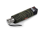 Isotoner Parapluie automatique X-TRA SOLIDE ALPHA Zèbre Kaki