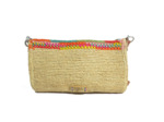 L'Atelier Du Crochet Pocoa Sac trotteur Raphia Multicolore Vif