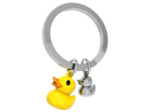 Metalmorphose Porte-clés Canard jaune