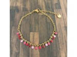 Bracelets en acier inox rose/rouge/doré