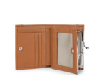 Lancaster Foulonné Porte-monnaie Fermoir Cuir 170-31 Caramel