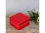 Maison Scarlett boîte à bijoux De Voyage Corinne PU Rouge