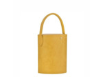 Longchamp Le Pliage Cuir De Russie Sac Seau Maïs