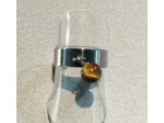 Bague à perle œil de tigre