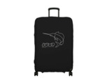 Jump Housse Extensible Pour Valise Taille L En Spandex Noir