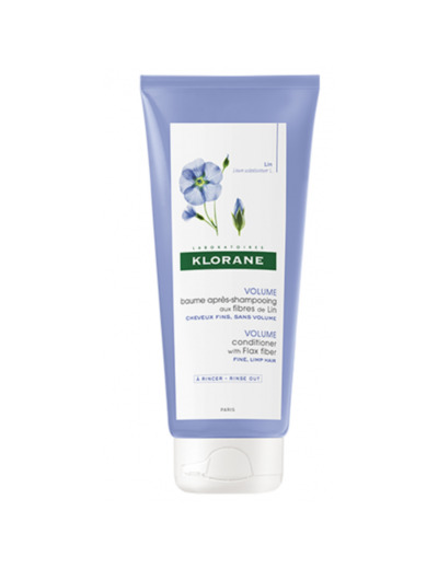 Baume Après-shampoing Volume Cheveux fins 200ml Lin Bio Klorane