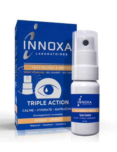 Spray oculaire yeux rouges et irrités 10ml Innoxa