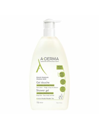 A-DERMA INDISP GEL DCH HYDRAP FL750ML