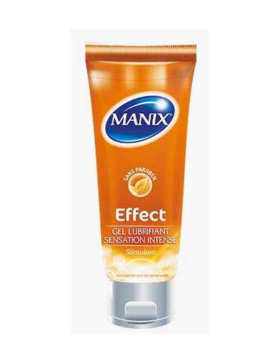 Manix Effect Gel Lubrifiant Sensation Intense 80 ml