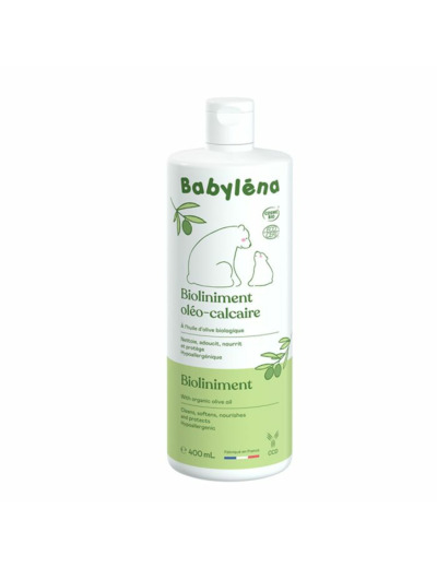 Bioliniment Oleo Calcaire A L'huile D'olive Bio 400ml Babylena