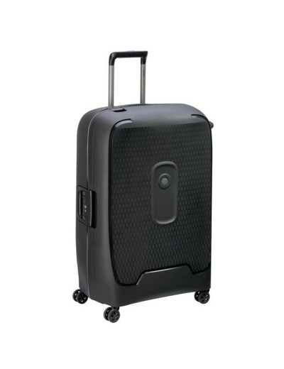 Delsey Moncey Valise Trolley 4 Doubles Roues 76 cm Noire