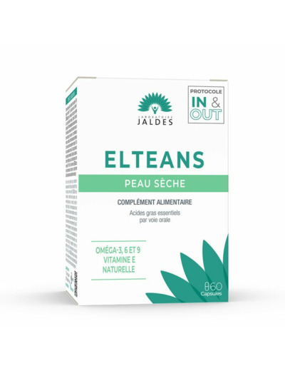 Omega 3,6,9 60 capsules Elteans Peau seche Jaldes