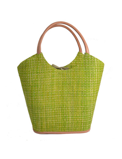 Le Voyage en Panier Pinup Cabas Rabane Anis