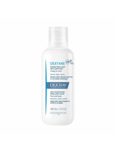 Baume Emollient 400ml Dexyane Peaux Tres Seches Et A Tendance Eczema Atopique Ducray