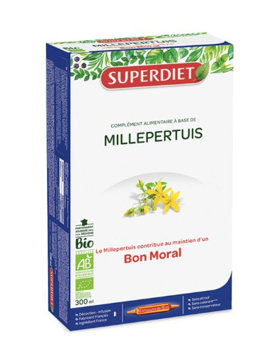 SUPERDIET MILLEPERTUIS BIO SUPERDIETAMP20