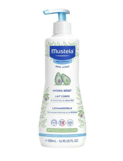 Hydra Bebe Lait Corps Peaux Normales 500 ml Mustela