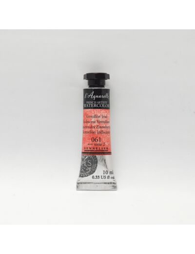 Peinture Aquarelle Extra-Fine Sennelier, 061 Vermillon Irisé S2