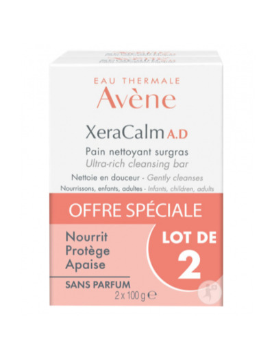 AVENE DUO PAINS XERACALM 25F