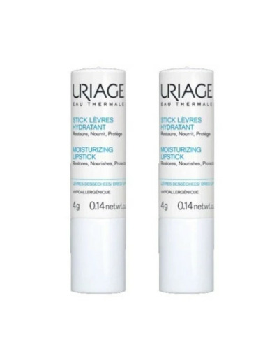 Stick Levres Hydratant 2x4g Eau thermale et Hydratation Uriage