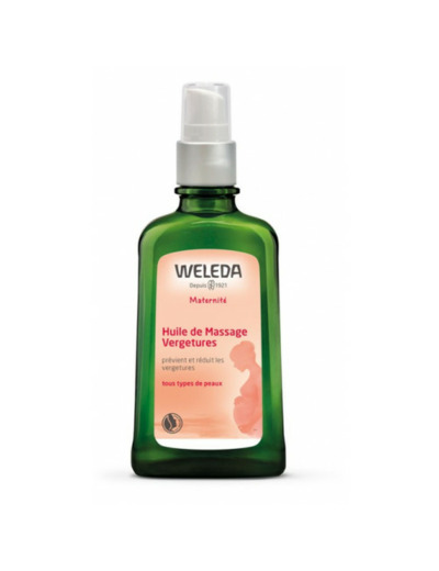 WELEDA HUILE MASSAGE VERGETURES 100 ML