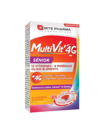 Senior 30 Comprimes Multivit' 4G Forté Pharma