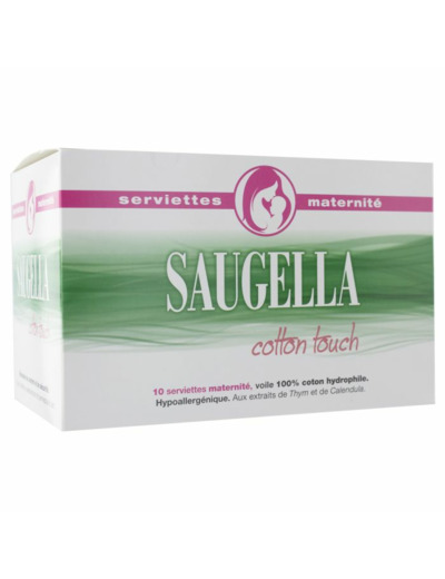 Cotton Touch Serviettes Maternite x10 CottonTouch Saugella
