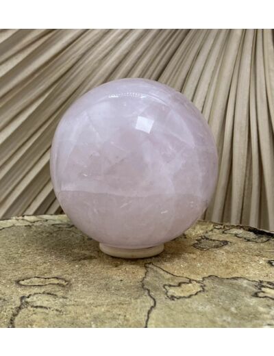 QUARTZ ROSE SPHERE