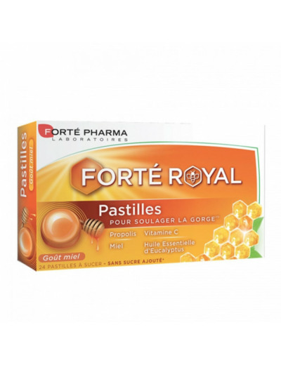 Pastilles Miel x24 Forté Royal Forté Pharma