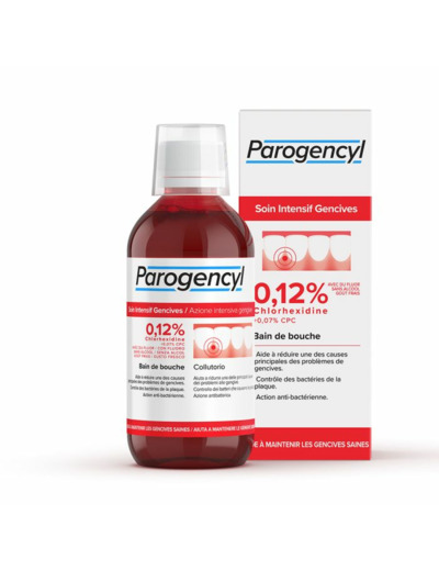 Bain de bouche soin intensif 300ml Parogencyl