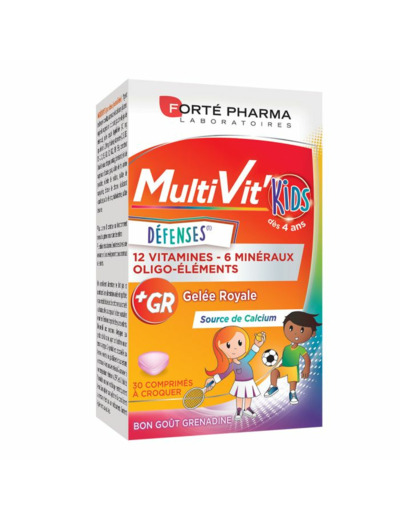 FORTE PHARMA MULTIVITapos 4G KIDS 30CPS