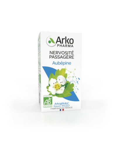 Aubepine 21mg de flavonoïdes - Nervosité Passagère 45 gélules Arkogélules Arkopharma