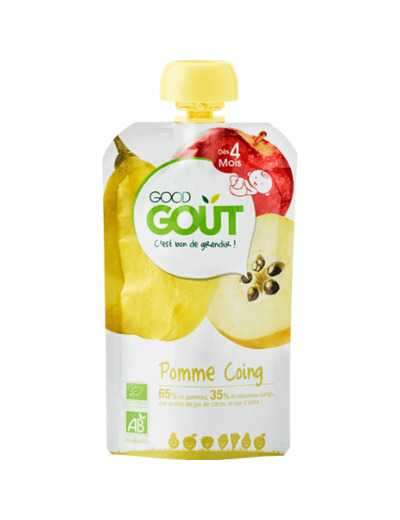 GOOD GOUT POMME/COING120G